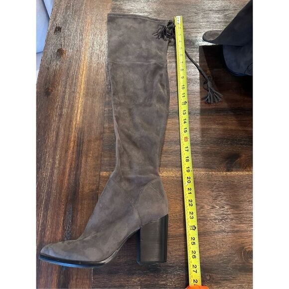Marc Fisher Alinda over the knee boot in gray - Picture 9 of 13
